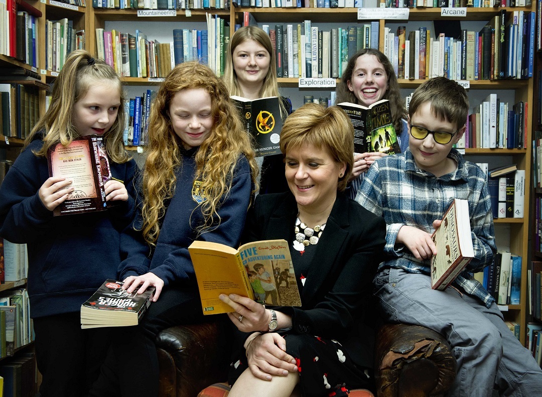 First Minister And Young Readers Share Their Favourite Book Tips Wigtown Book Festival