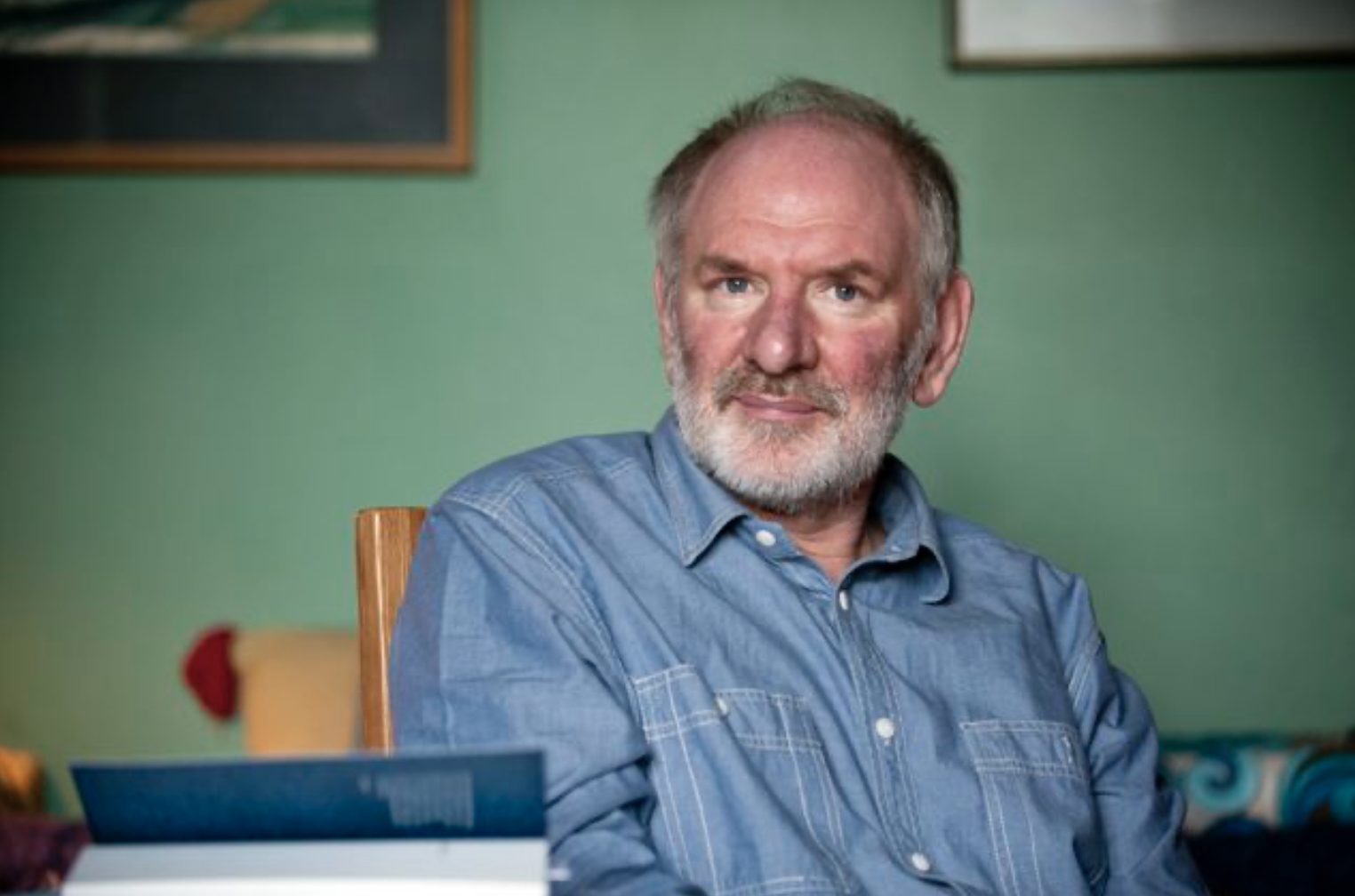 Portrait of Tom Pow, judge of Dumfries and Galloway Fresh Voice Award